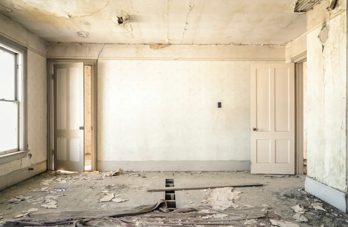 Waste disposal crew managing a cleanout project in Fruitville